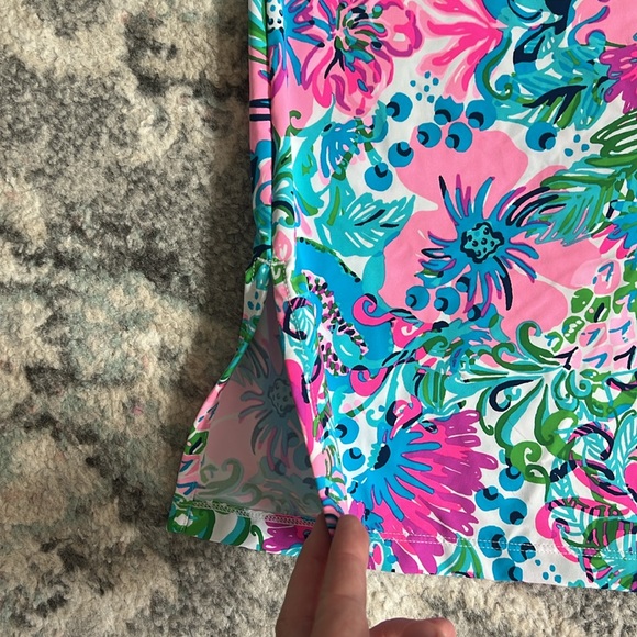 Lilly Pulitzer Talli Swim Coverup Dress in Paradise Petals, size small - Picture 4 of 10